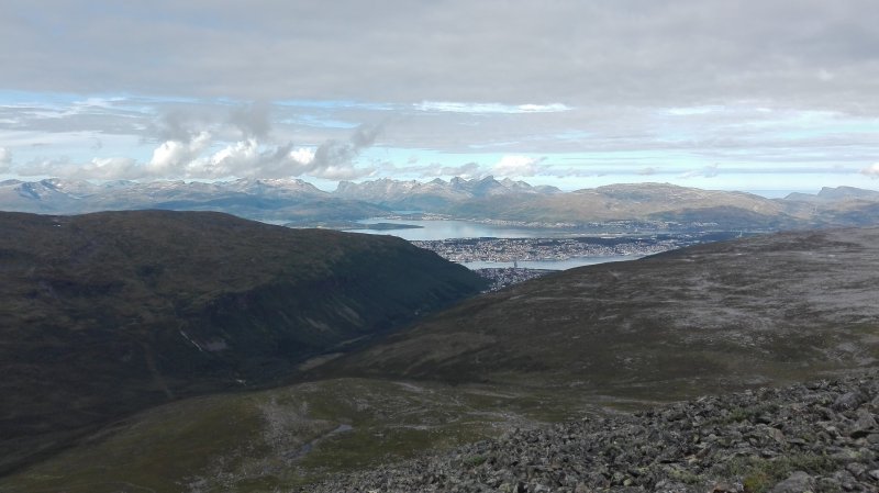 Tromsø z Tromsdalstindenu