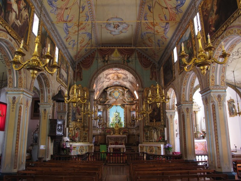 V kostole v São Vicente