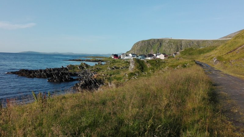 Rybárska dedinka Nordvågen