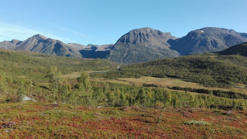 Medzi Jøkelfjorden a Lille Altafjorden
