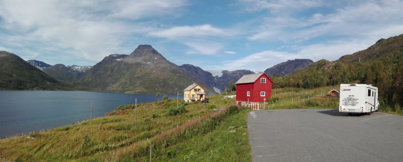 Idylka pri Isfjorden