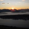Západ slnka pri Tromsø