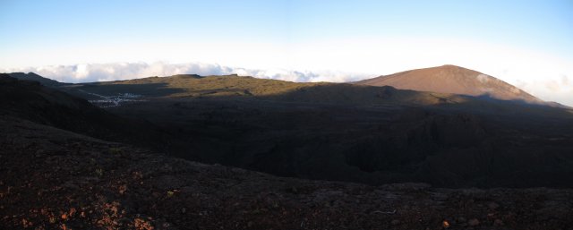 Sopka z Piton Chisny