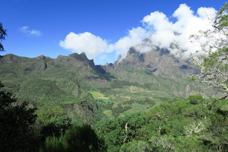 Južná časť Mafate