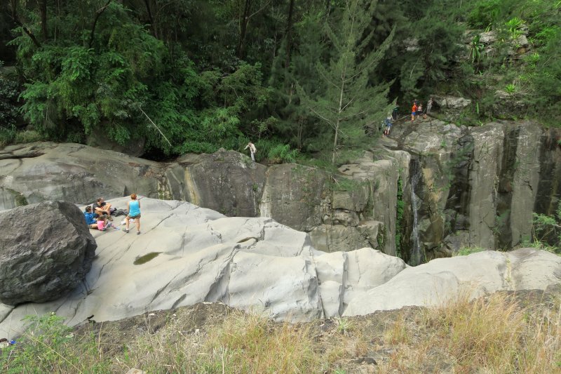 Kaňon potoka Bras Rouge