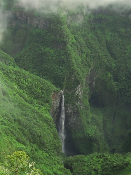 Vodopád Trou de Ferr