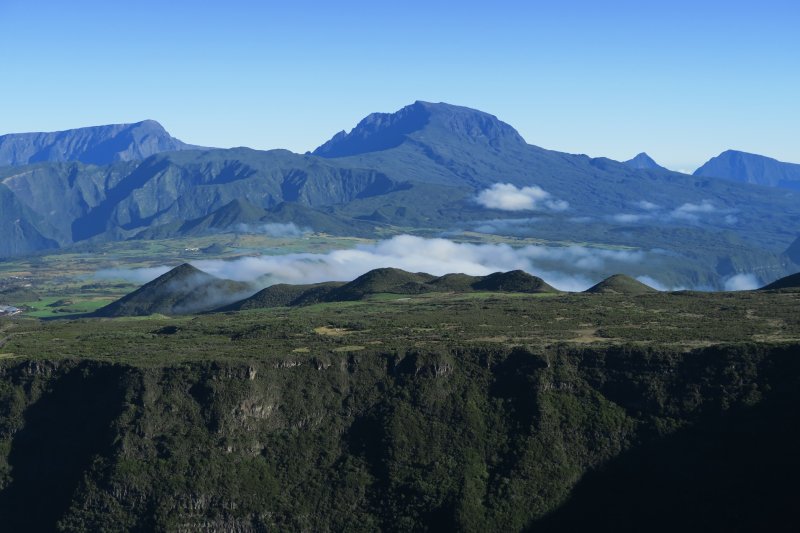 Pláne v strede ostrova