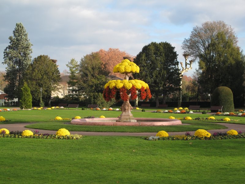 Park Orangerie kvitne aj v novembri