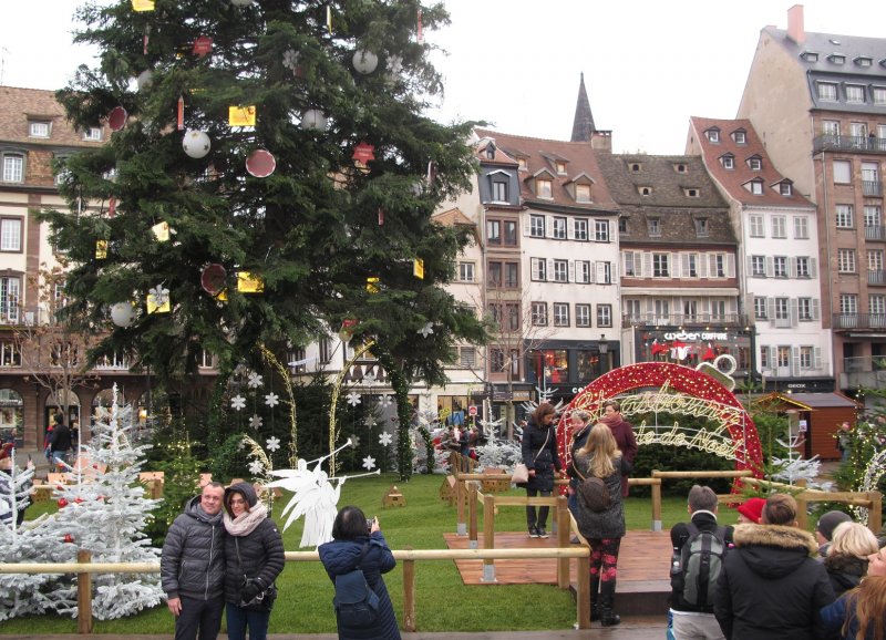 Vianočný kútik v centre mesta
