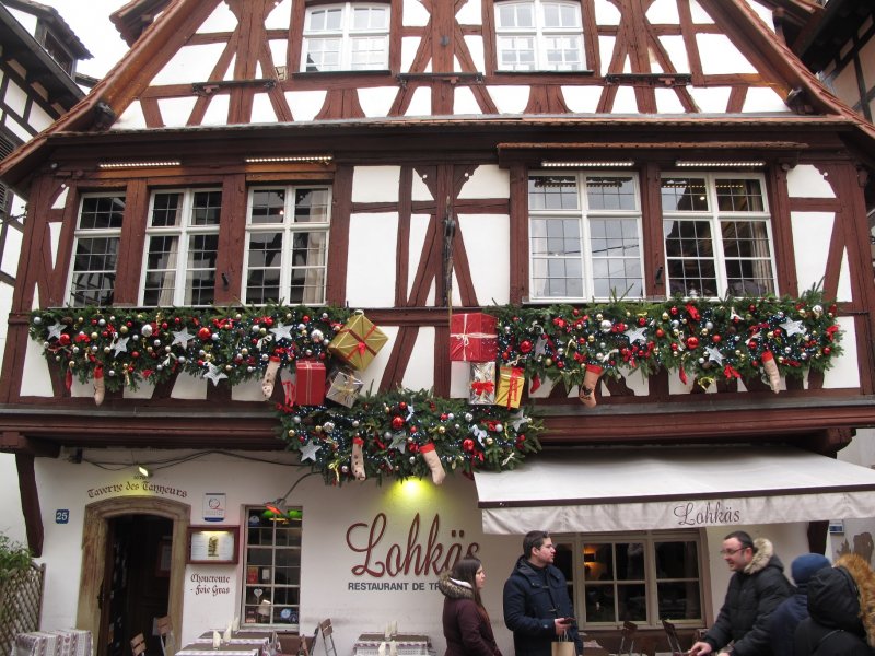 Vianočná výzdoba na Lochkäs